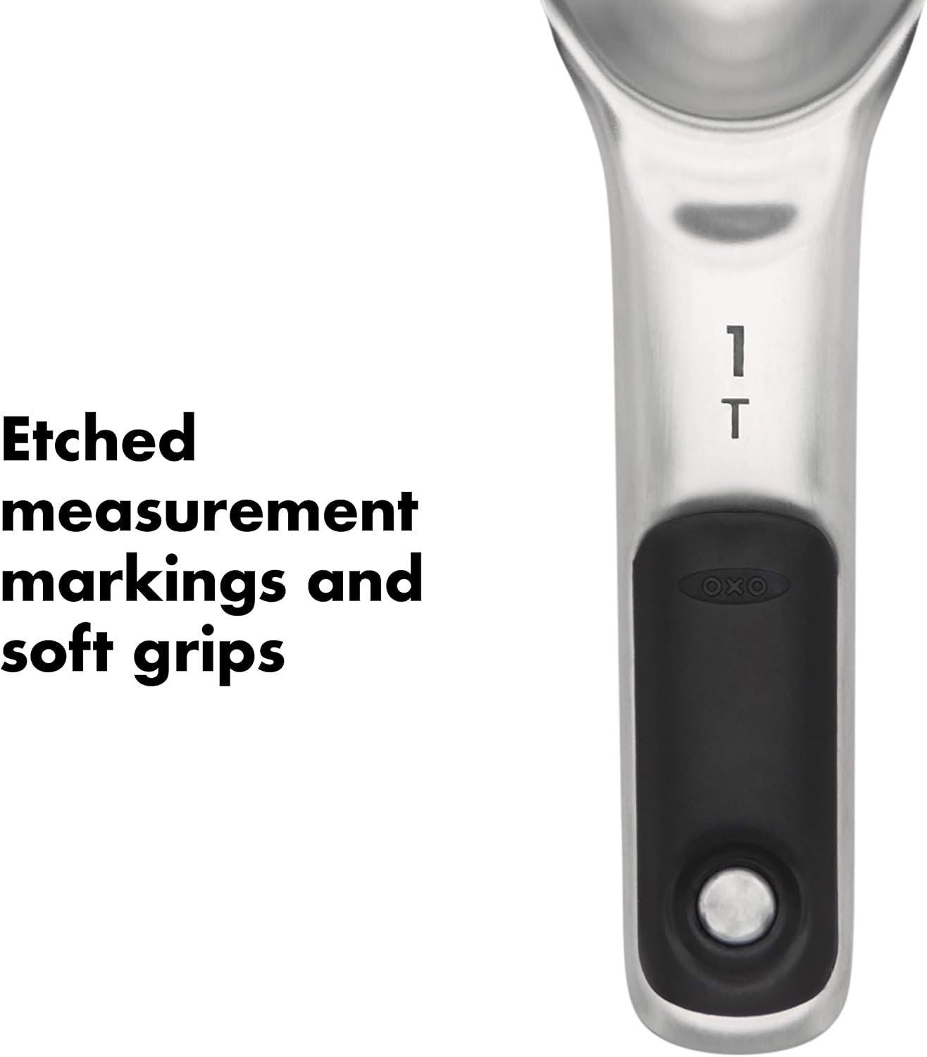OXO Good Grips 4 Piece Stainless Steel Measuring Cups with Magnetic Snaps