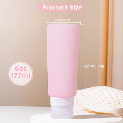 MICEBAY 2 oz Condiment Squeeze Bottles, Leakproof Salad Dressing Container