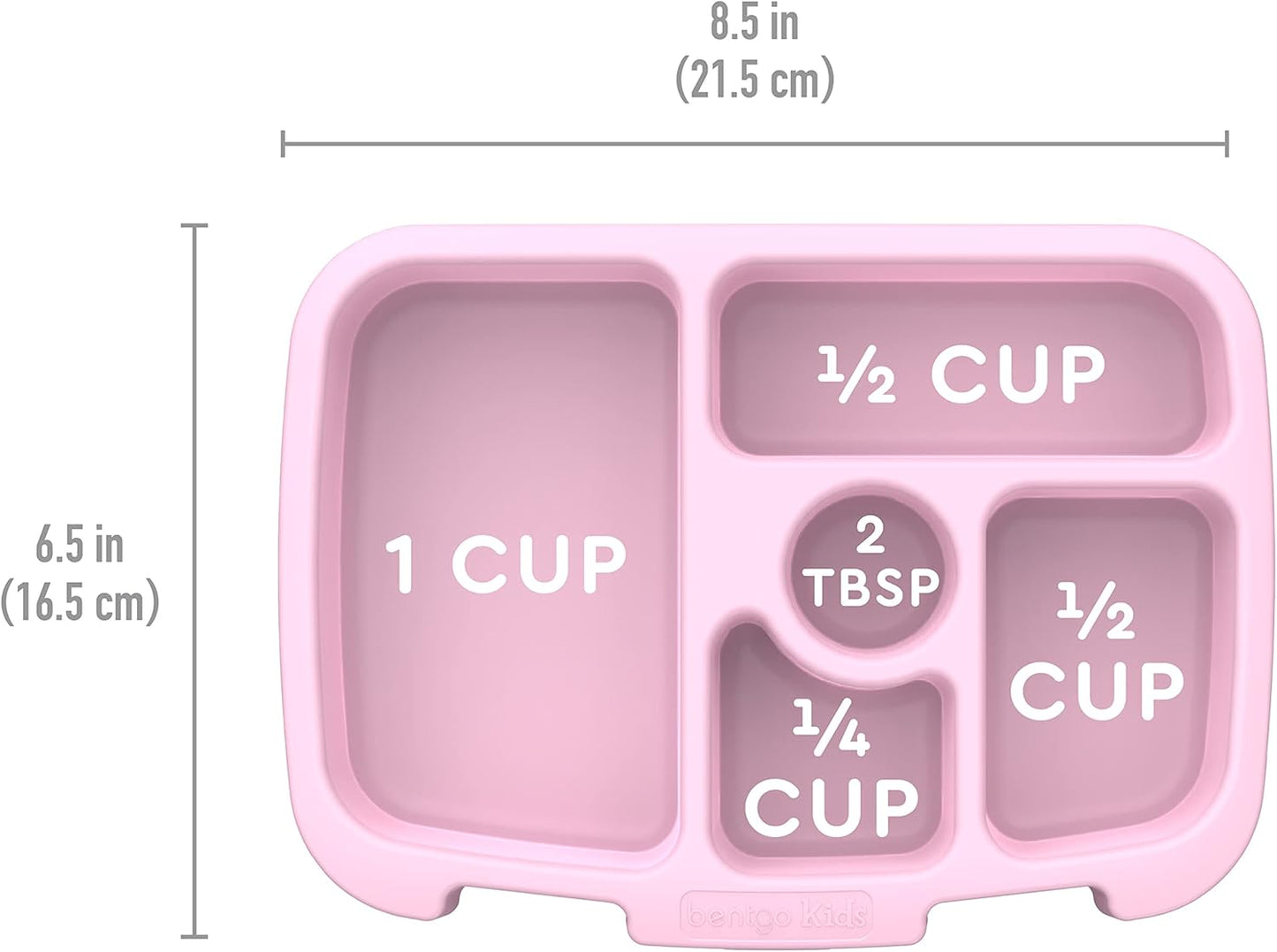 Bentgo® Kids Prints Tray with Transparent Cover - Reusable, BPA-Free, 5-Compartment Meal Prep Container with Built-In Portion Control for Healthy Meals At Home & On the Go (Mermaids in the Sea)