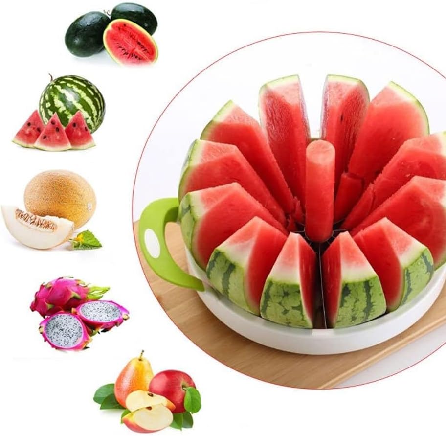 Easy Melon Slicer & Corer – Medium Cutter for Cantaloupe & Honeydew
