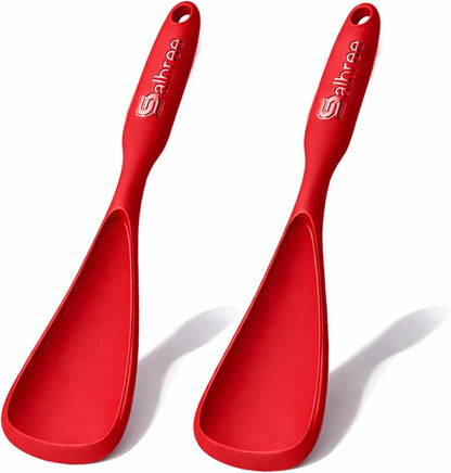 Salbree Seamless Silicone Spatula Spoon Multifunction Scoop Kitchen Spoon