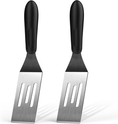 Small Spatula, Mini Serving Metal Spatula for Serving and Turning