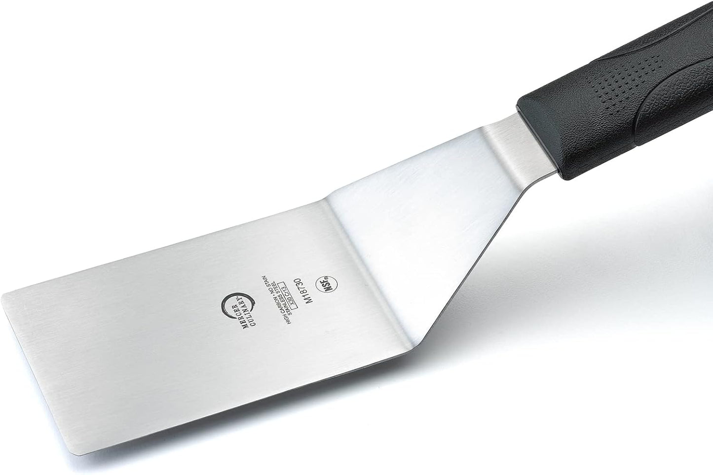 Mercer Culinary Millennia Bench Scraper, 5 7/8 Inch X 3 1/2 Inch Blade, Black Handle