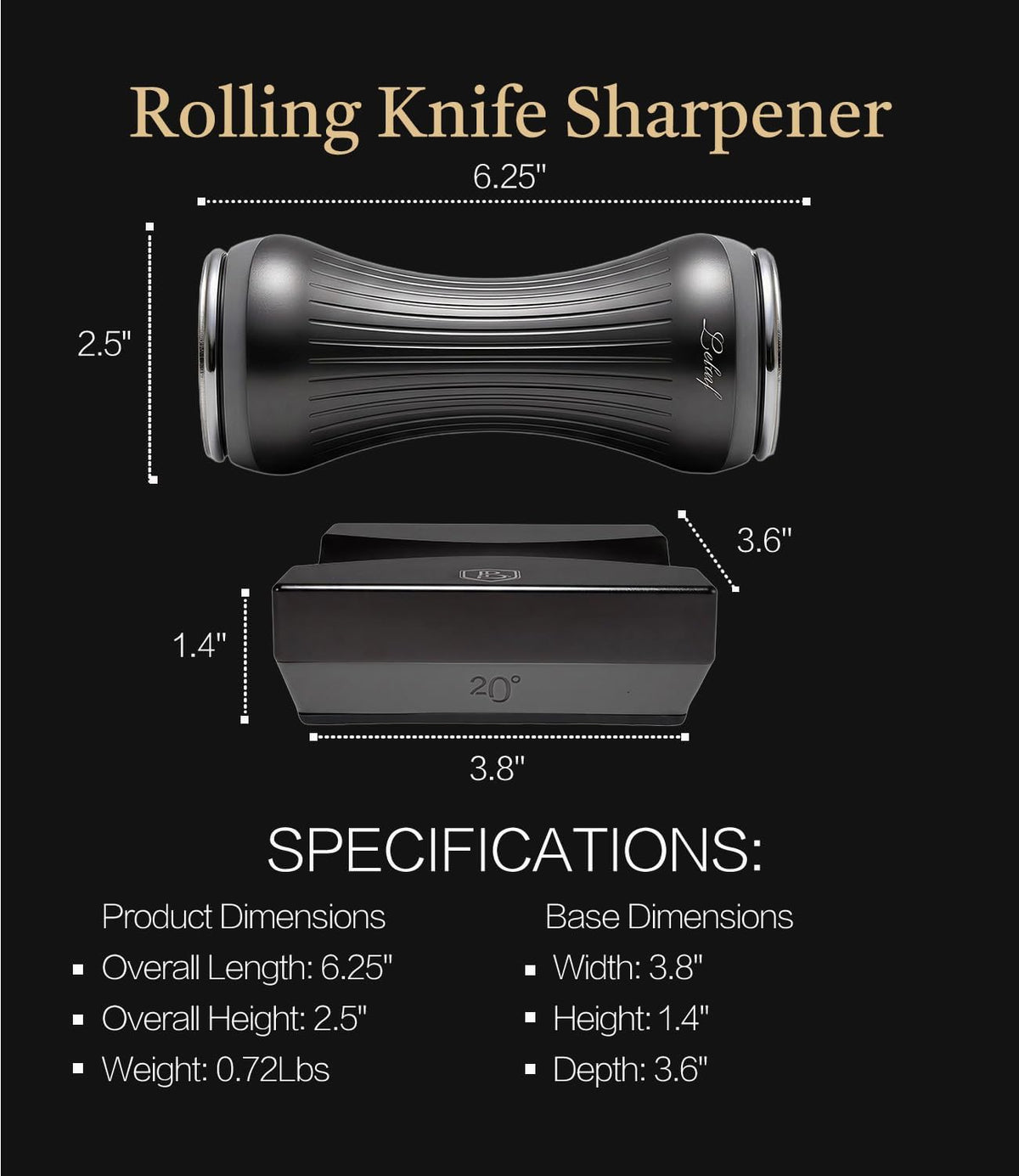 Rolling Knife Sharpener