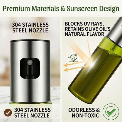 Oil Sprayer for Cooking - Olive & Avocado Oil Spray Bottle