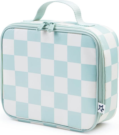 Tiny Twinkle Insulated Lunch Box for Girls and Boys | Durable and Reusable for School & Travel | Ages 3 and Up | Waterproof and Easy to Clean | PFAs and BPA Free（Boho Rainbow）