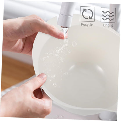 HEALLILY 1pc Quality Material Mixing Bowl Egg Mixing Holder Bowl Lid Kitchen Supply for Baking