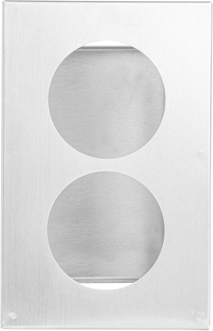 Restaurantware Stainless Steel Bottle Organizer - 1 Count - 6.299 x 7.087 x 0.394 Inches - Dishwasher-Friendly Condiment Holder - Kitchen Bottle Rack - Space-Saving Design - Silver