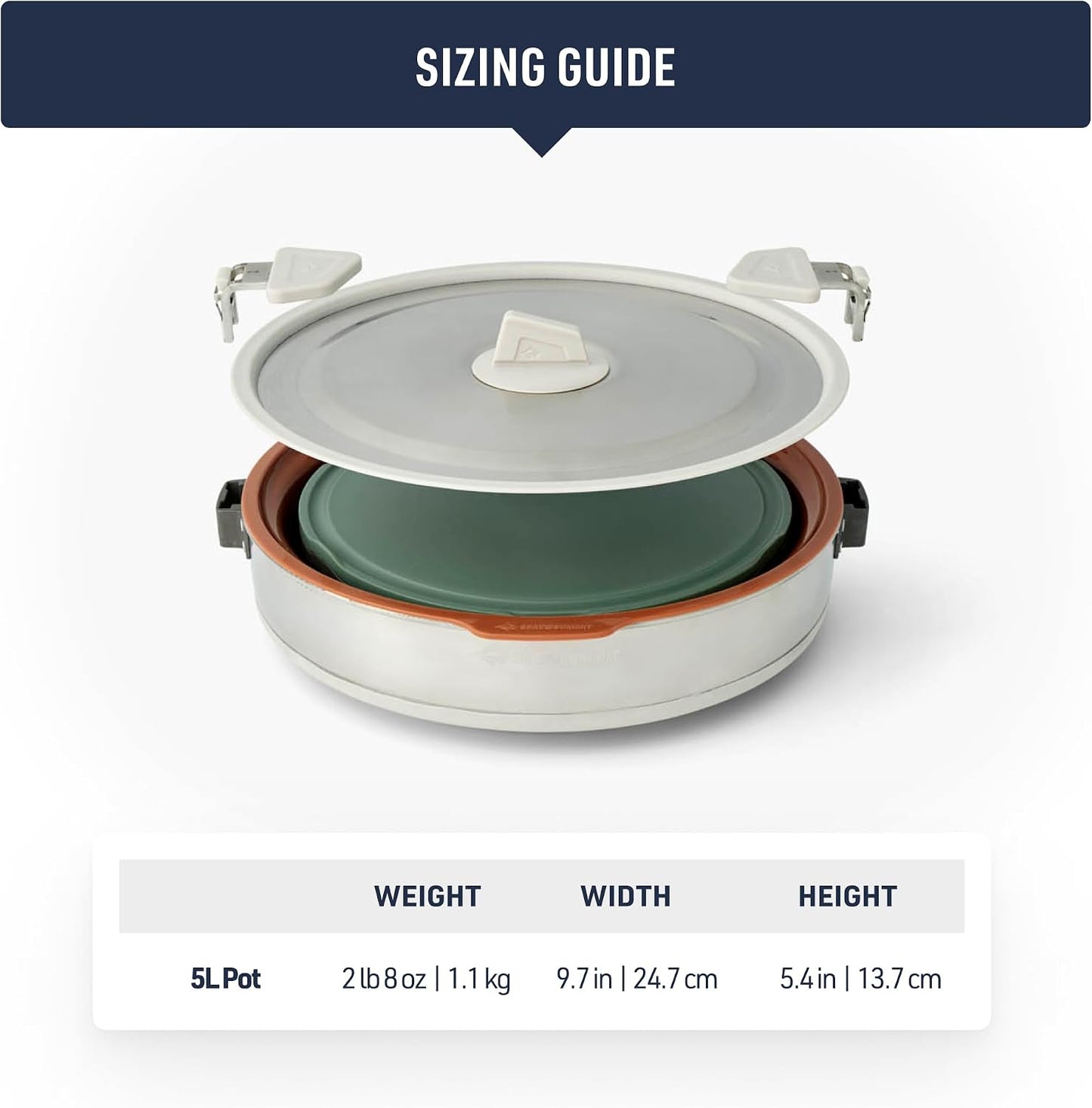 Detour Essentials Camp Cooking Set (4 Piece) by Sea to Summit