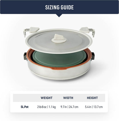Detour Essentials Camp Cooking Set (4 Piece) by Sea to Summit
