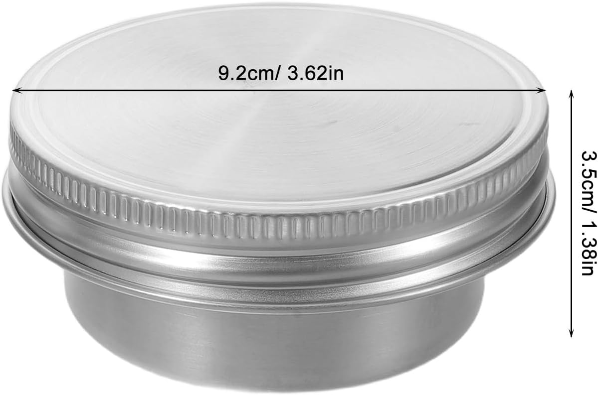 Kichvoe 2 Sets Mason Jar Stainless Steel Divider - 86ml Meal Prep Jar Insert Dressing Cup For Veggies Salads Dips And Snacks Food Separator