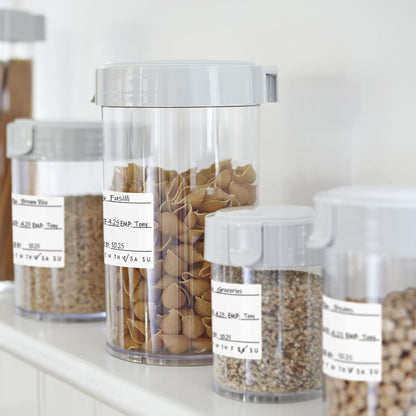 L LIKED 250 Dissolvable Labels 2"x 2" Use By Food Rotation Storage Label