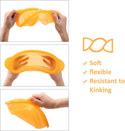 Silicone Microwave Steamer Collapsible Cooker for Vegetables Fish Prep Meal
