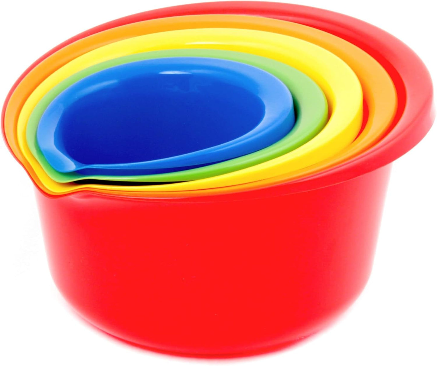 Chef Craft Select Plastic Mixing Bowl, .9 Quart Capacity, Blue