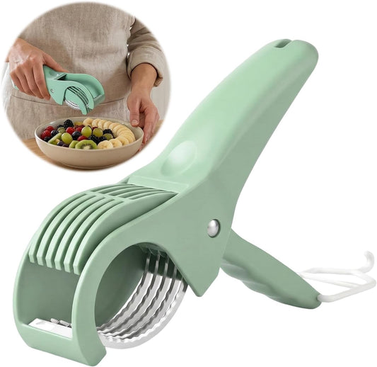 Banana Slicer 1 Pcs Fruit Cutter For Banana Strawberry Grape Salad