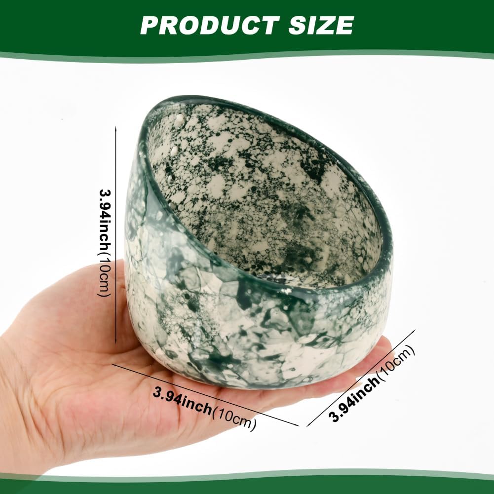 Ceramic Herb Stripper – w/Round Holes for Kale/Cilantro/Thyme/Parsley