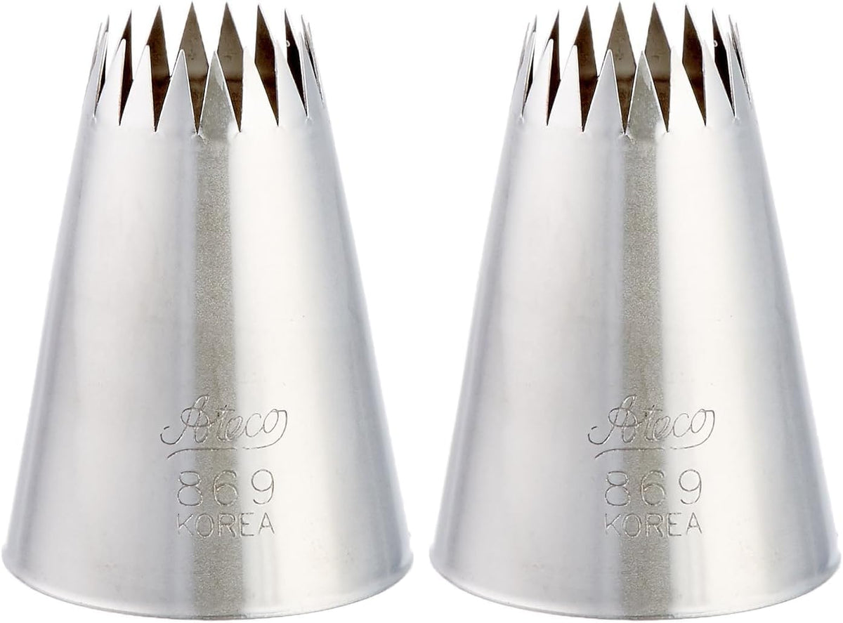 Ateco 869 Pastry Tube - French Star - Size 9
