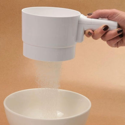 Norpro Battery-Operated Electric Flour Sifter – 5-Cup