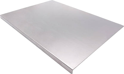 BILLAMB Stainless Steel Cutting Boards for The Kitchen, Suitable for Meat, Fruits, Vegetables, Bread, and Baking Large-sized Cutting Boards (90 x 58cm/35.5 x 22.8 in)