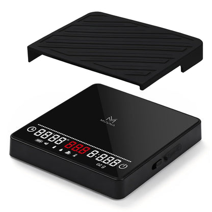 Walnut Coffee Bean Scale Set with Spritzer, Coffee Lover Gifts