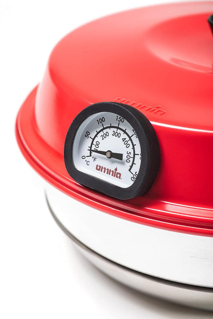 Omnia Thermometer – Analog Temperature Gauge – Easy Attach Probe for Core & Oven Temperature