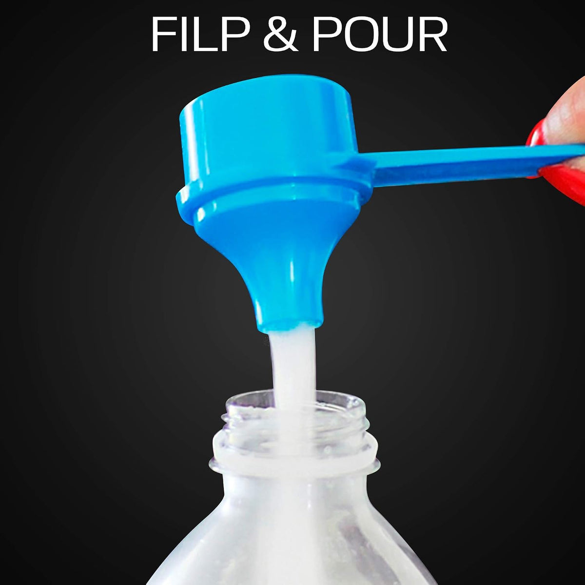 Measuring Scoop & Funnel - No Cap Open Spoon 1-Pack 15cc