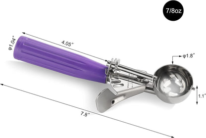 New Star Foodservice 537744 Food Disher/Ice Cream Scoop, 0.875 oz, Size 40