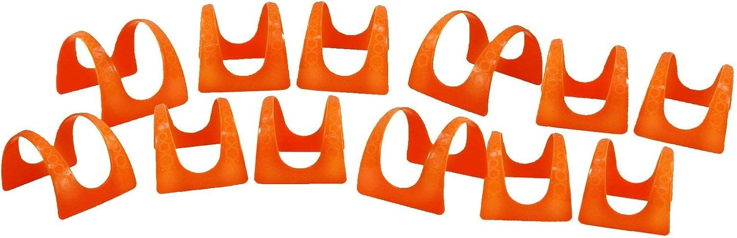Taco Holder (8 pack) - Stand for Tacos, Soft & Hard Shells for Fill & Serve Without Mess, Plastic Server Set, Dishwasher Safe and Best for Kids, BBQ or a Party - Filling & Serving Rack, by Jokari