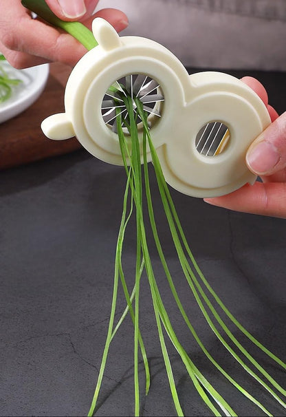 Blooming Onion Cutter 2-in-1 Shredder & Slicer,12 Strips Safe,Easy Clean