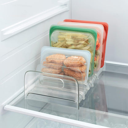 YouCopia FreezeUp Freezer Food Block Maker, 2 Cup, 2-Pack, Meal Prep Bag Container to Freeze Leftovers and Soup