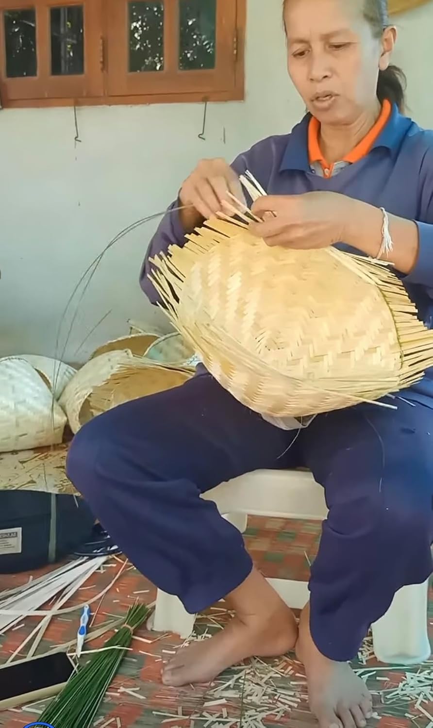 Sticky Rice Steamer Wicker Basket - Large