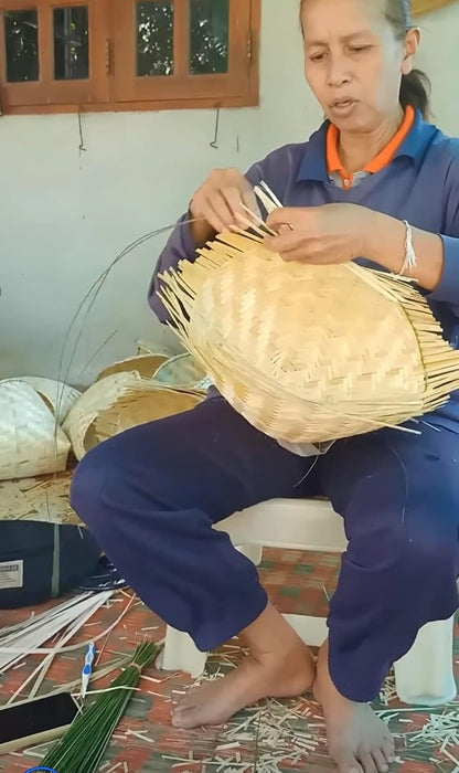Sticky Rice Steamer Wicker Basket - Large
