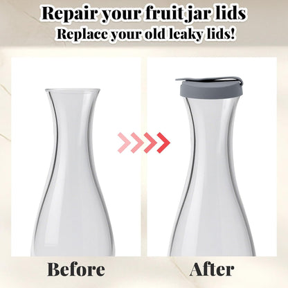 2pcs Salad Cruet Top Replacement Lids for Good Seasons