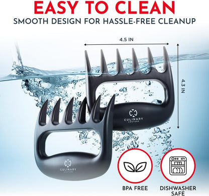 Meat Shredder Claws – Bear Claws Meat Shredder, Dishwasher Safe BBQ Tool