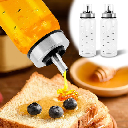 Honey Dispenser No Drip, 10 OZ Honey Jar Maple Syrup Dispenser, Glass Honey' Dispenser Pot for Coffee or Tea, Honey' Container(COLOR:)