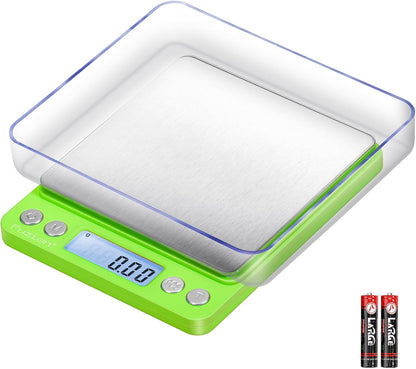 Fuzion Digital Gram Scale .01 Gram Accuracy, 500g Small Jewelry Scale