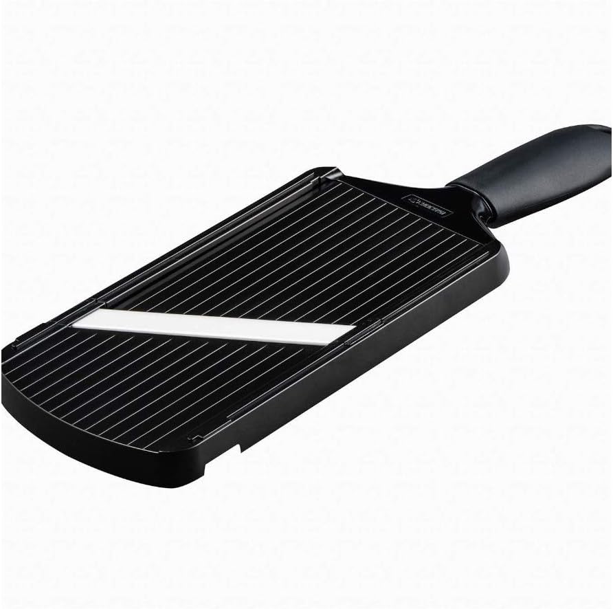 Kyocera Advanced Ceramic Double-edged Mandolin Slicer With Guard, Red