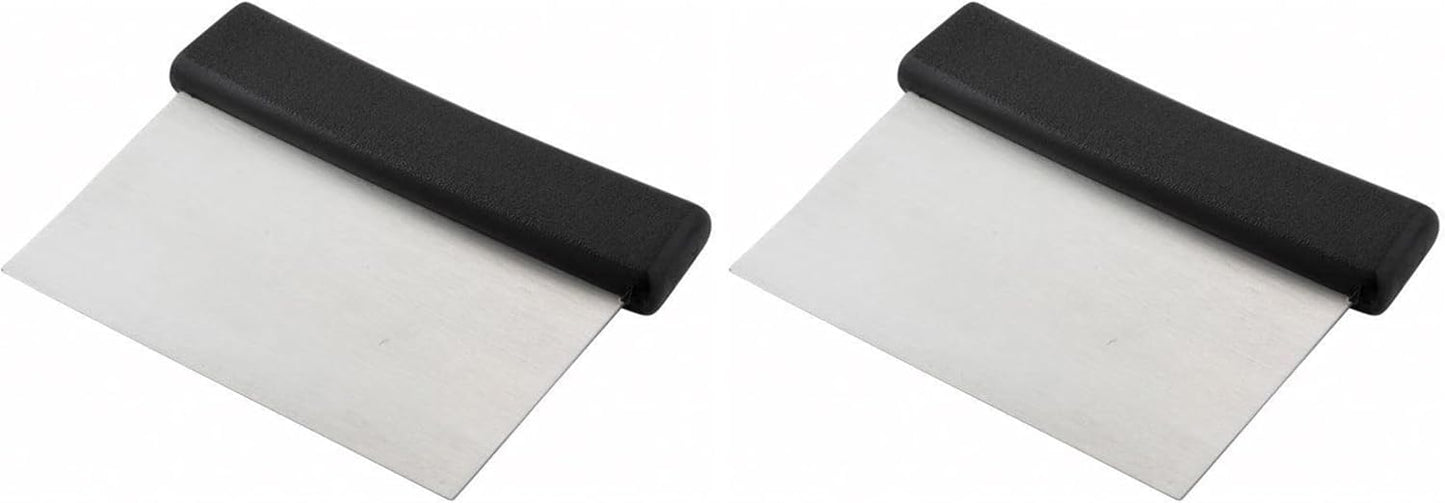 Winco Handle Winware Stainless Steel Dough Scraper