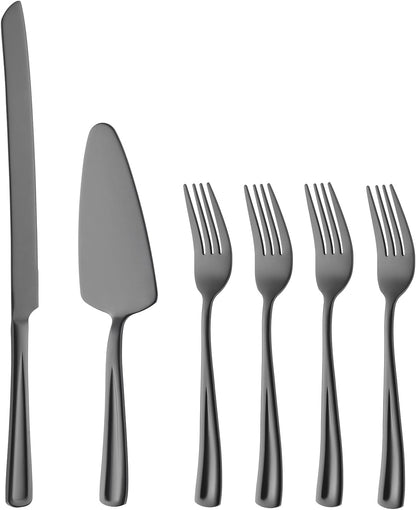 GoGeiLi Stainless Steel Wedding Cake Cutting Set