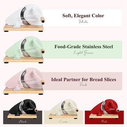 Manual Bread Slicer for Homemade Bread,Even Slicing from Thin to Thick