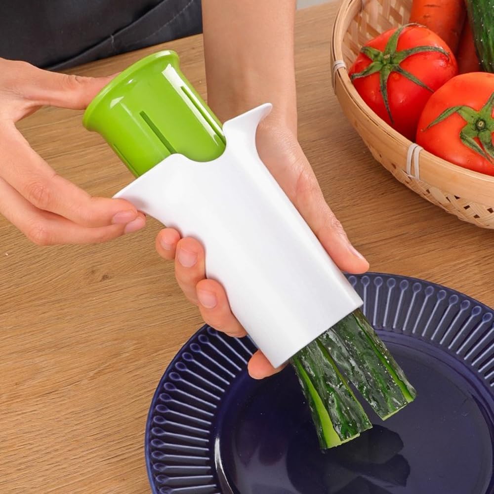 Grape Cutter, 6-Blade Safe Slicer, Durable ABS, Multi-Use,Kid-Safe