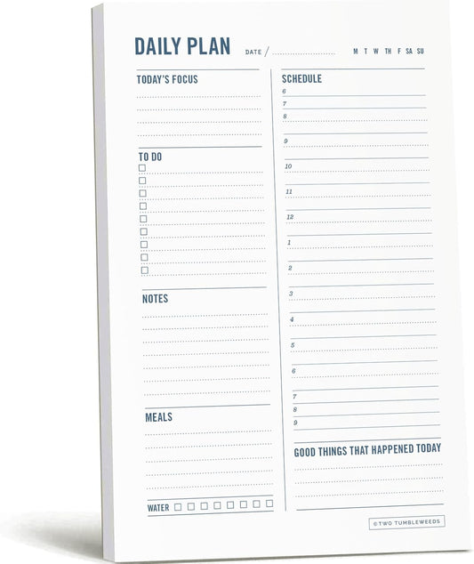 Meal Planning Notepad - What's for Dinner Weekly Meal Planner and Grocery List Magnet Pad with Tear-Off Shopping List - Family Dinner Menu for Fridge & Meal Prep - 6x9” - 50 Sheets