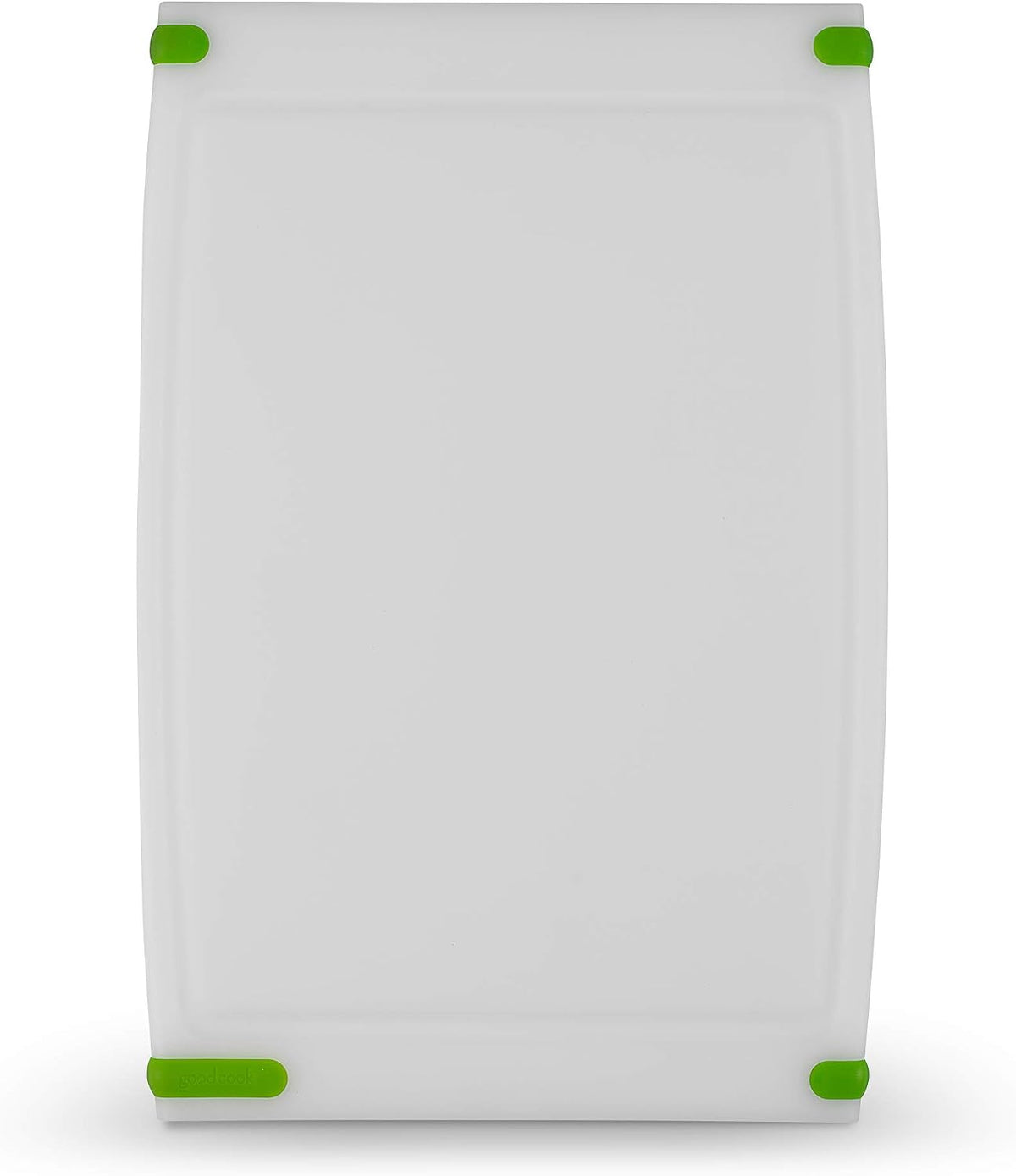 GoodCook Everyday Solid Polyethylene Cutting Board, 8 x 11-Inch, Non-Porous Plastic, White