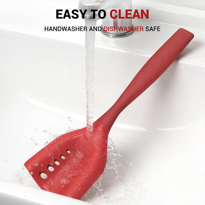 Meat Chopper Mincing Spatula, Silicone Hamburger Grinder for Ground Beef