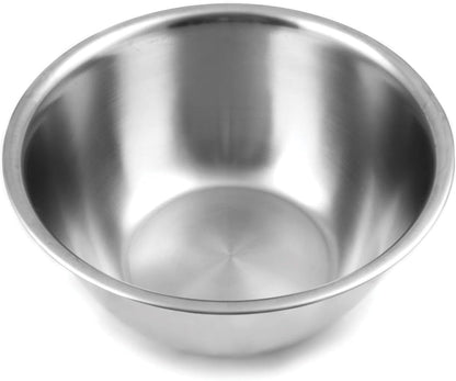 Fox Run Stainless Steel Small Mixing Bowl, 7.25 x 7.25 x 3.75 inches, Metallic