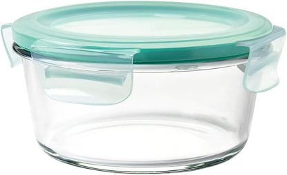 OXO Good Grips 1 Cup Smart Seal Airtight Glass Round Food Storage Container