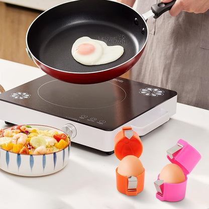 3Pcs Egg Shell Opener, New Egg Cracker Tool for Uncooked Eggs
