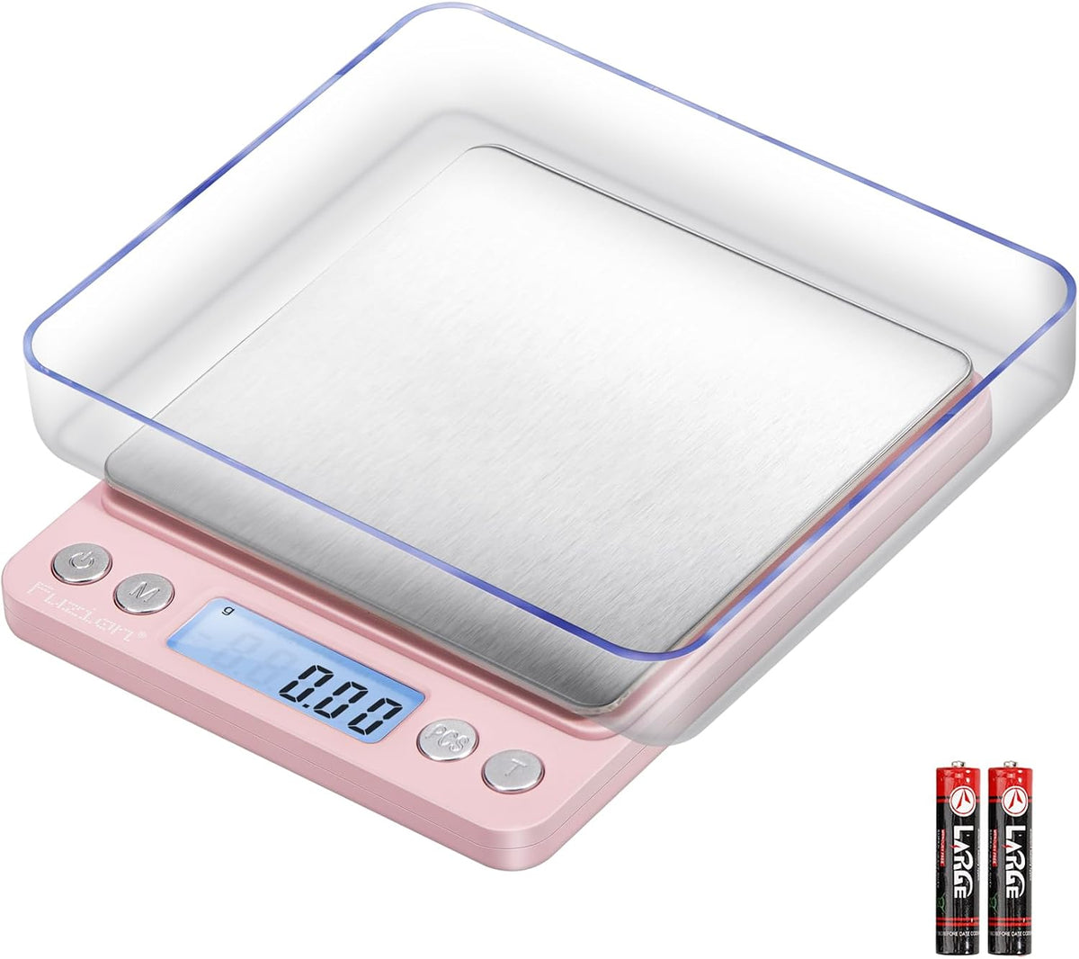 Fuzion Digital Gram Scale .01 Gram Accuracy, 500g Small Jewelry Scale