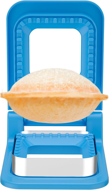 HiYZ Sandwich Cutter and Sealer - Stainless Steel Decruster Sandwich Maker - Peanut Butter and Jelly Crustless Sandwich Bread Pancake Maker Cookie Cutter for Kids Children Boys Girls