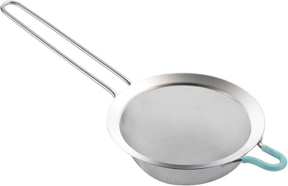 Fine Mesh Strainer with Handle Tea Sifter Stainless Steel Sieve